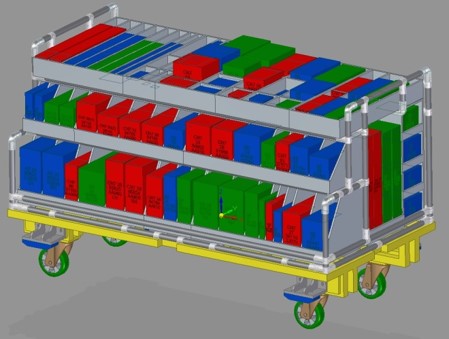 수소차 부품 AGV 이송 SYSTEM